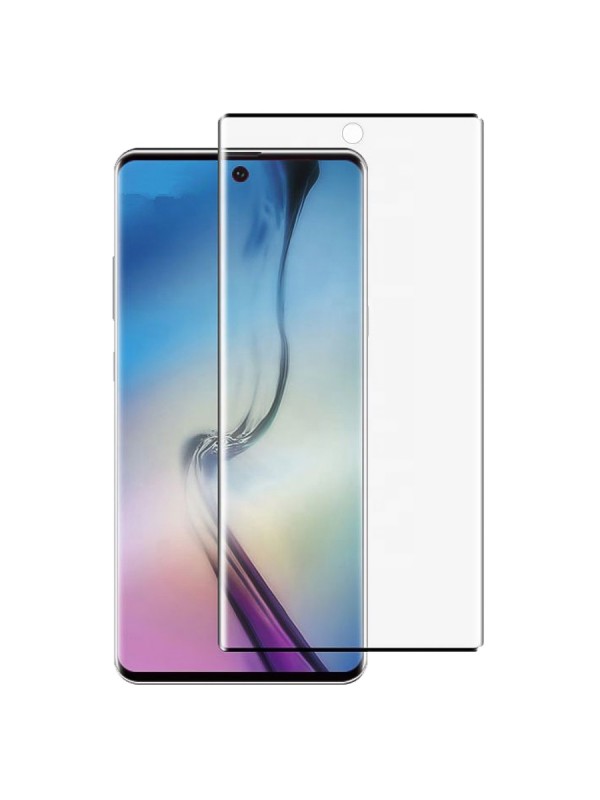 Bufalo Samsung Galaxy Note 10 Kavisli 3D Cam Ekran Koruyucu Full Glue Siya…