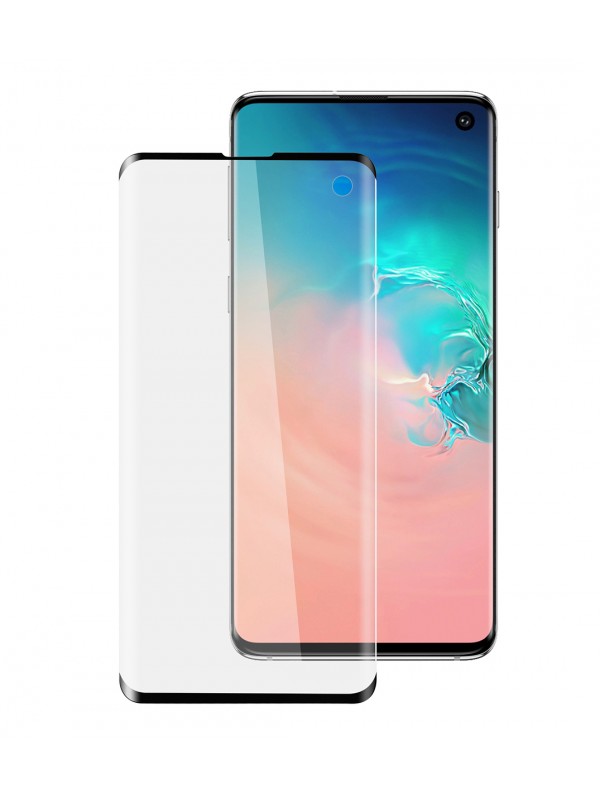 Bufalo Samsung Galaxy S10 Kavisli 3D Cam Ekran Koruyucu Full Glue Siyah…
