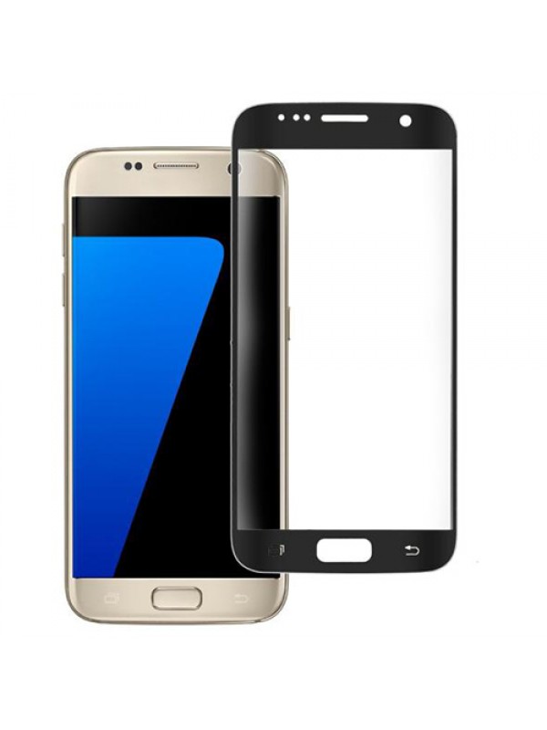 Bufalo Samsung Galaxy S7 (G930) Kavisli 3D Cam Ekran Koruyucu Siyah