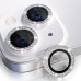 iPhone 13 / 13 Mini Taşlı Metal Kamera Lens Koruyucu Set