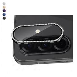 Samsung Galaxy A26 / A36 / A56 Taşlı Metal Kamera Lens Koruyucu Set