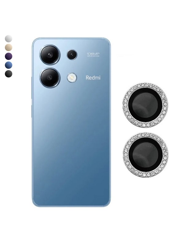 Xiaomi Redmi Note 13 Pro 4G Taşlı Metal Kamera Lens Koruyucu Set…